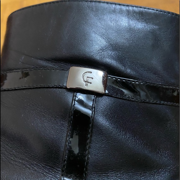 Black leather ankle boots - Picture 6 of 10